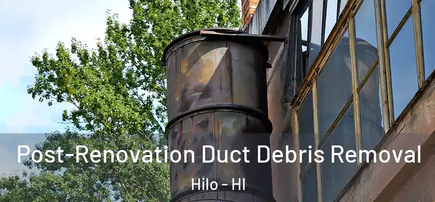  Post-Renovation Duct Debris Removal Hilo - HI